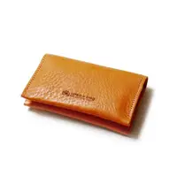 在飛比找momo購物網優惠-【icleaXbag 點子包】真皮雙層名片夾 ｜棕色(票卡夾