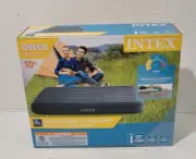 Intex 10" Queen Dura - Beam Standard Single - High Camping Air Bed