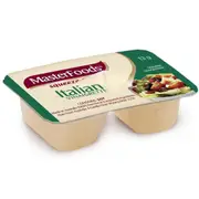 Masterfoods Italian Vinaigrette Salad Vinegar Dressing Sauce Squeezy Individual Portions 13g 100 Carton Squeeze-On Bulk Box