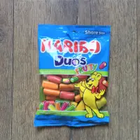 在飛比找蝦皮購物優惠-德國製 Haribo Duos fruity 哈瑞 雙重果汁