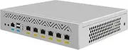 HUNSN 9 Inches Firewall Hardware, Network Security Appliance, OPNsense, VPN, Router PC, J6413, RJ64, AES-NI, 6 x 2.5GbE I226-V, Console, VGA, 0 RAM, 0 Storage, Barebone No System