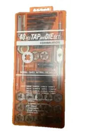 New 40 pcs Tap & Die Set
