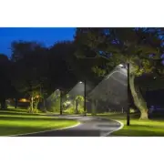 Solar LED Residential Light. Multi Functional Outdoor PIR Motion Sensor Security