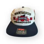 Starter Brand 1996 Dream Team Olympics Atlanta USA Vintage Snapback & Pin