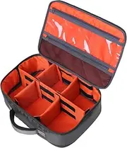 Kylebooker Fishing Reel Gear Bag Portable Fishing Tackle Organizer Storage Bag Reel Case for Spinning Baitcasting Fly Reels (Green)