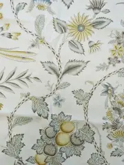 Schumacher Campagne Cadet & Citron Fabric 4 Yards