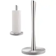 Stainless Steel Paper Towel Holder Modern Kitchen Paper Towel Stand with Weig...