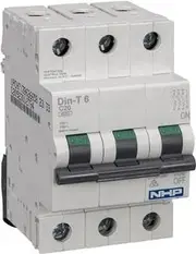 Mcb Din-T6 6Ka 3P 40A C Curve Din