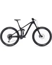 Cube Stereo ONE77 Pro 29inch Dual Suspension Mountain Bike Black Anodized