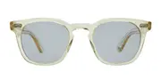Garrett Leight BYRNE SUN PG/PBLU Men's Sunglasses Clear Size 46