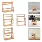 Spice Rack Standing Shelf Home Kitchen Countertop Organizer for Dresser Top