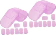 Kisangel 30 Boxes Portable Travel Soap Travel Supplies Soap Slice Soap Flakes Child Boxed Soap Paper