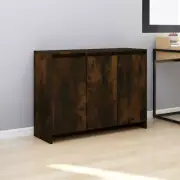 NNEVL Sideboard Smoked Oak 102x33x75 cm Chipboard