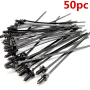 50Pcs Car Pipe Cable Fastener Bundle Wire Band Tie Wrap Nylon Straps Accessory (for: Daihatsu)