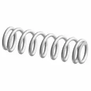 Polaris Spring, Rear, Bright White, Mudder, Genuine OEM Part 7044548-133, Qty 1