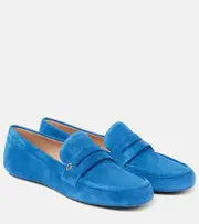 [Gianvito Rossi] Gianvito Rossi Suede loafers AU 7.5 blue