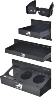 4 PCS Magnetic Shelf Tool/Parts Storage Box Trays Set - Toolbox Organizer Chest