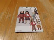 Simplicity Doll Clothes Pattern R11274 - Uncut Factory Fold