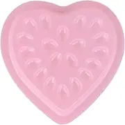 100 Pieces Eyelash Extension Glue Tray, Tray for Grafting Eyelashes, dark pink