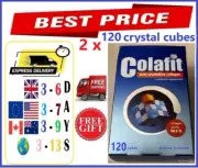 Genuine Apotex Colafit-Pure Collagen Joints Bones Skin-2x120 crystal cubes-GIFT