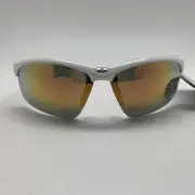 D446 IRONMAN "PRINCIPLE" WHT White MRF Mirrored Sunglasses FOSTER GRANT CAT.3