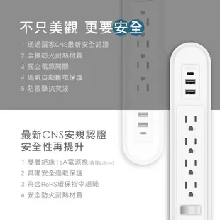 【飛利浦】PHILIPS 飛利浦 電源插座 延長線 過載防護型 台灣製造 公司貨 多孔插座延長線【最新安規檢驗合格】