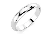 Solid 925 Sterling Silver Russian Wedding Ring