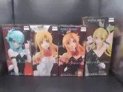 Sword Art Online BiCute Bunnies Figure Asuna Black Asuna White Reefa Sinon Bun