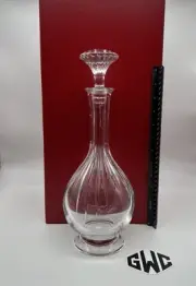 Baccarat Massena Large Decanter Clear Crystal New In Box 1344322