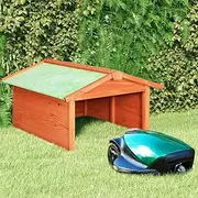 Generic Robotic Lawn Mower Garage 72x87x50 cm Solid Firwood