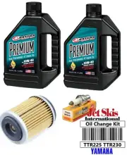 Yamaha TTR225 TTR230 Oil Change Kit Tune up Spark Plug Oil Filter TW200 Trailway
