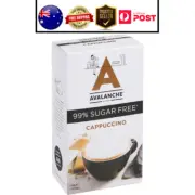 99% Sugar Free Cappuccino 10 Coffee Sticks 160g - AU