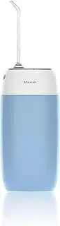 ROAMAN Rechargeable Water Floss, Mini 1 Oral Cleaner, Pocket Size, Dental Care, Oral Cleaner, 3 Modes, 2 Replacement Nozzles, Fully Waterproof, Jet Washer, Gum Care, Prevents Bad Breath