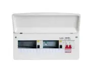 NEW FuseBox F2011DA 11 Way 18P 2x80A 30mA Type A Dual RCD Consumer Unit inc VAT