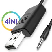 4 in 1 USB Powered Bluetooth 5.0 Transmitter Receiver