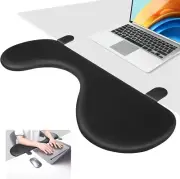 Giecy Desk Extender Tray Foldable Arm Rest Elbow Support Clamp on Desk,Computer