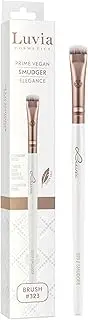 Luvia Professional Makeup Brush, Eyeshadow Make-Up Brush, Eye Shadow Brush, Vegan Cosmetic Brush, 323 // Smudger Elegance