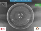 Samsung Smeg Sharp Microwave Oven Turntable Glass Platter Tray 255mm (W3)