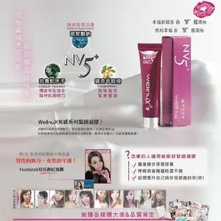 【WellnuX 維妮舒】絕代雙嬌傳明酸私密美白澎潤緊實(嫩白凝膠50ml＋緊緻凝膠30ml)