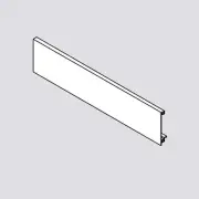 Blum ZV7.1043C01 LEGRABOX 41-1/16 Inch Interior Roll-Out Front - Grey