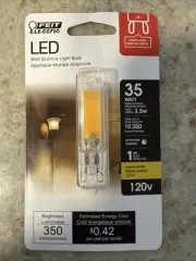 Feit Electric acre G9 LED Bulb Warm White 35 Watt Equivalence 1 Pack