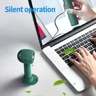 Usb Charging Fan Mute Compact Mini Handheld Turbo Usb Charging Fan Bladeless