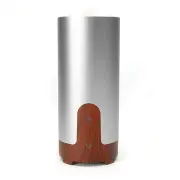 W221 Protable Essential Oil Humidifier Aromatherapy Diffuser Metal Wood Grain Style