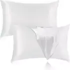 Silk Pillowcase for Hair and Skin 1 Pack 100% Mulberry Silk Pillowcase 25 Momme