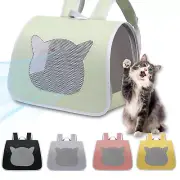 Cat Backpack Carrier Small Pet Dogs Puppies Travel Bags Foldable Breathable Mesh