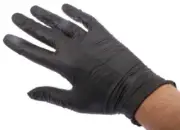 Ansell TouchNTuff NITRILE GLOVES 50-Pairs Powder-Free, Black- Size M, L Or XL