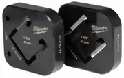 Milwaukee 49160158 - M18 Force Logic Strut Shear Single Channel Die Set - 41mm x 41mm