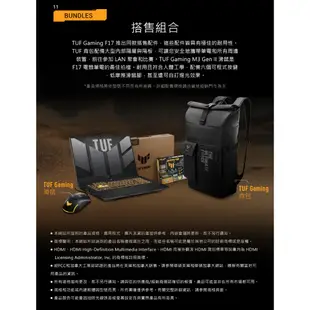 ASUS 華碩 TUF Gaming F17 電競筆電 福利品 i9-13900H/16G/RTX4060 御鐵灰