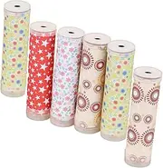 WESIEVYA Early Education Toys 6pcs Kaleidoscope Kit Children's Craft Kit Materials Creativity and Hand-on Skills Random Color