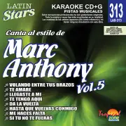 Karaoke Latin Stars 313 Marc Anthony Vol.5